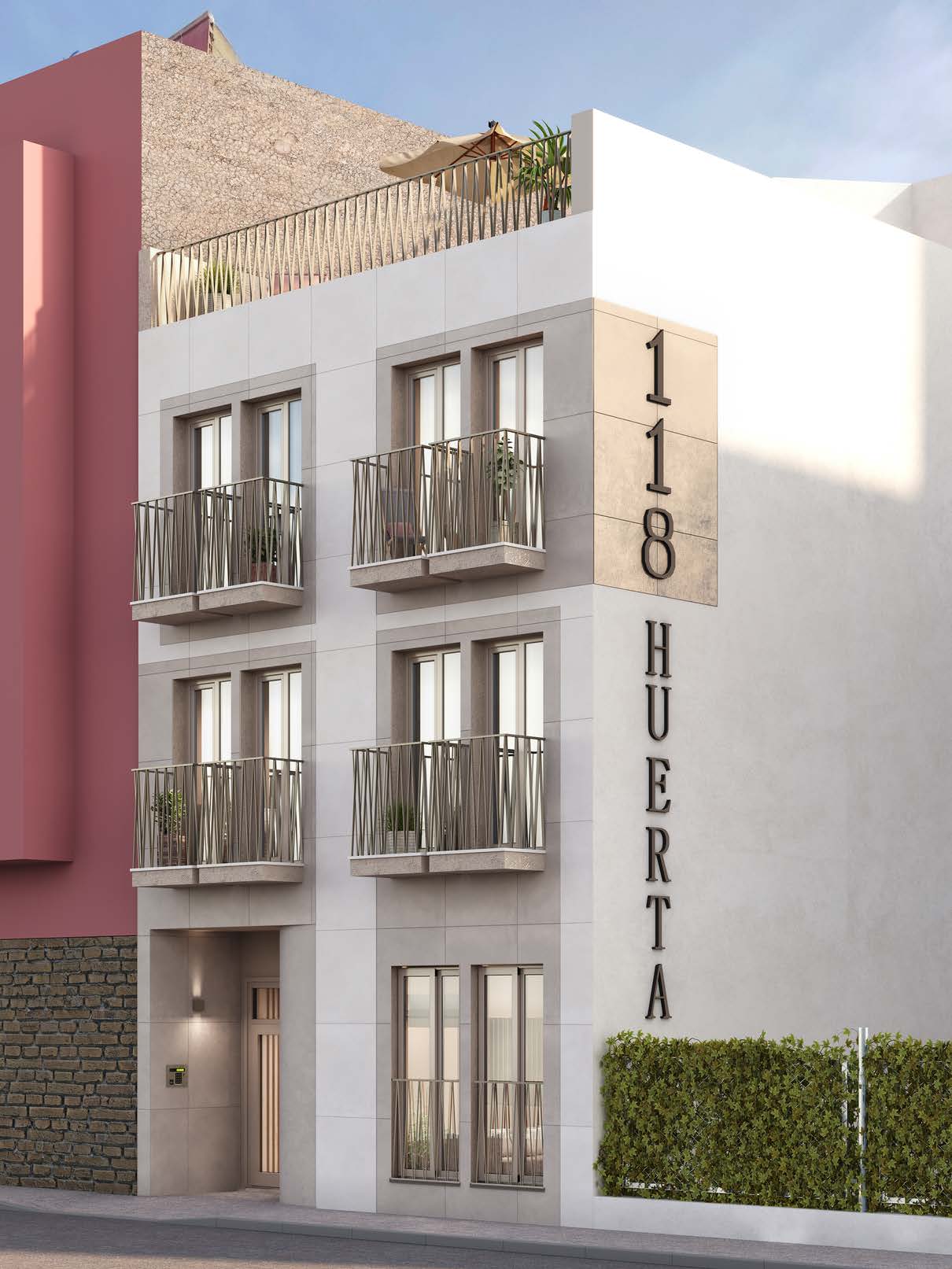 Calle Horta Apart-Hotel — фасад здания, Аликанте